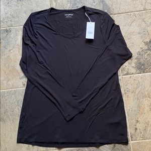 Tory Burch Sport Long Sleeve Soft Modal T-Shirt